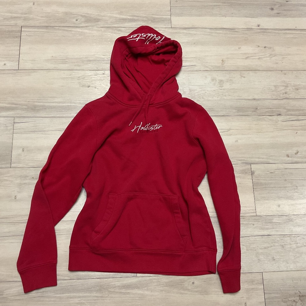Hollister Red Oversized hoodie